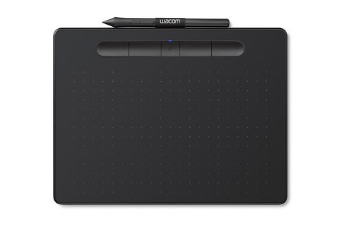 Wacom Intuos M CTL-6100WL Graphics Tablet - 2540 lpi - Wired/Wireless - Black