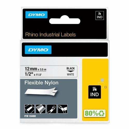 Dymo Rhino Tape Nylon 12MM/3.5M