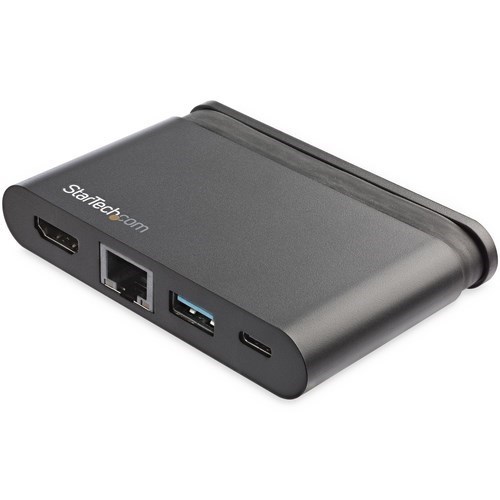 StarTech.com USB C Multiport Adapter - USB-C Travel Dock to 4K HDMI, 100W PD 3.0 Pass-Through, USB-A USB-C, GbE - Portable USB Type-C Dock