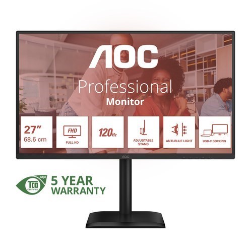 AOC 27E4CV 27" Class Full HD LCD Monitor - 16:9
