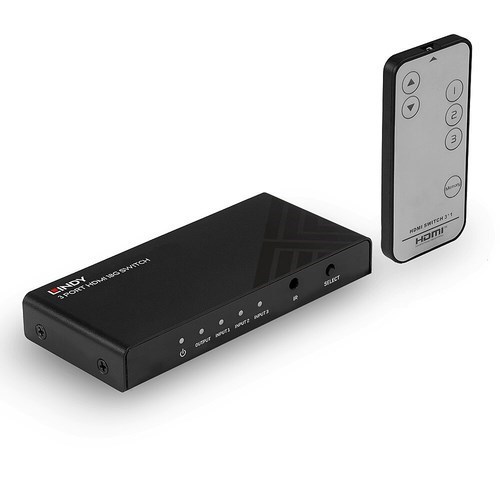 Lindy 3 Port Hdmi 18G Switch