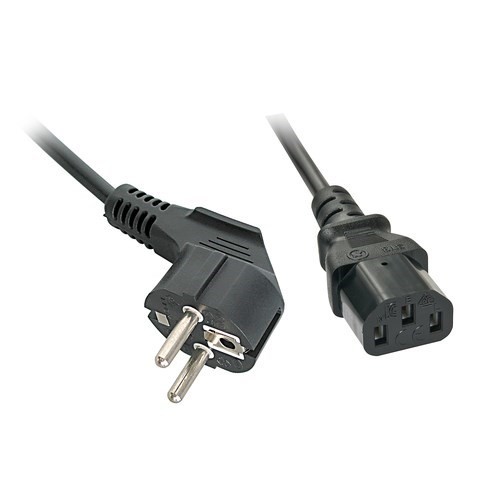 Lindy 2M Netzkabel Schuko An C13