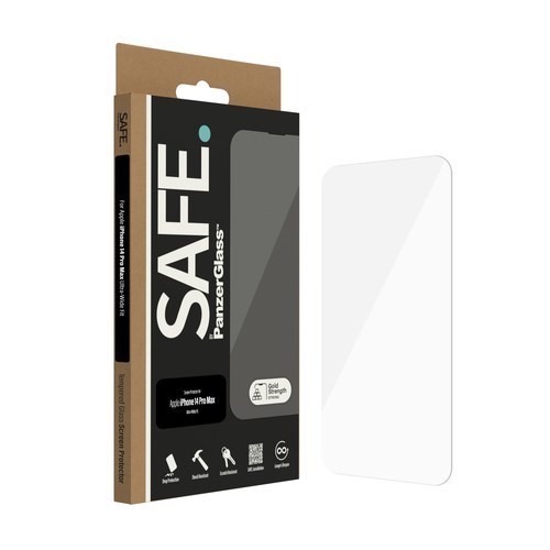 Safe Tempered Glass, Polyethylene Terephthalate (PET) Screen Protector - Transparent - 1