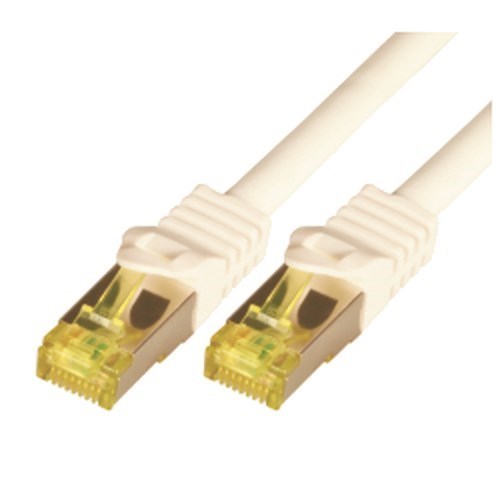 M-Cab Cat7 SFTP RJ45 LSZH 1M White