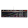 Rapoo V500 Pro Backlit Mechanical Gaming Keyboard Blue Switch - Spill Resistant, Metal Cover, Ideal For Entry Level Gamers
