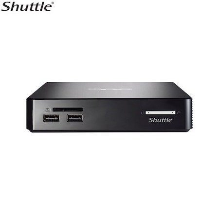 Shuttle Ns02av2 Mini PC 0.5L System-Rockchip RK3368, 2GB Ram, 16GB Emmc, Lan, 4xUSB, Wifi+Bt, Vesa, Hdmi, Android 8.1, Free Digital Signage Software