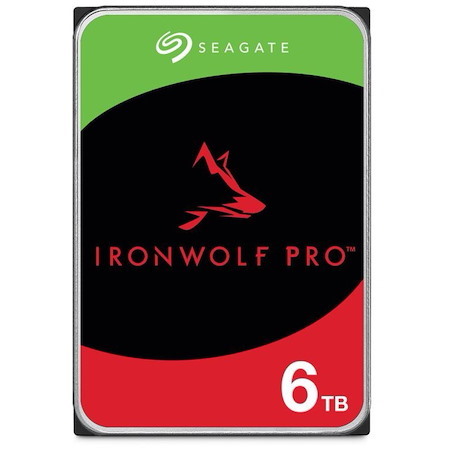 Seagate ST6000NT001 6TB IronWolf Pro 3.5' Sata 6Gb/s Nas Hard Drive - 256MB -5 Years Limited Warranty