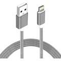 Astrotek 1M Usb Lightning Data SYNC Charger Grey White Color Cable For iPhone 7S 7 Plus 6S 6 Plus 5 5S iPad Air Mini iPod