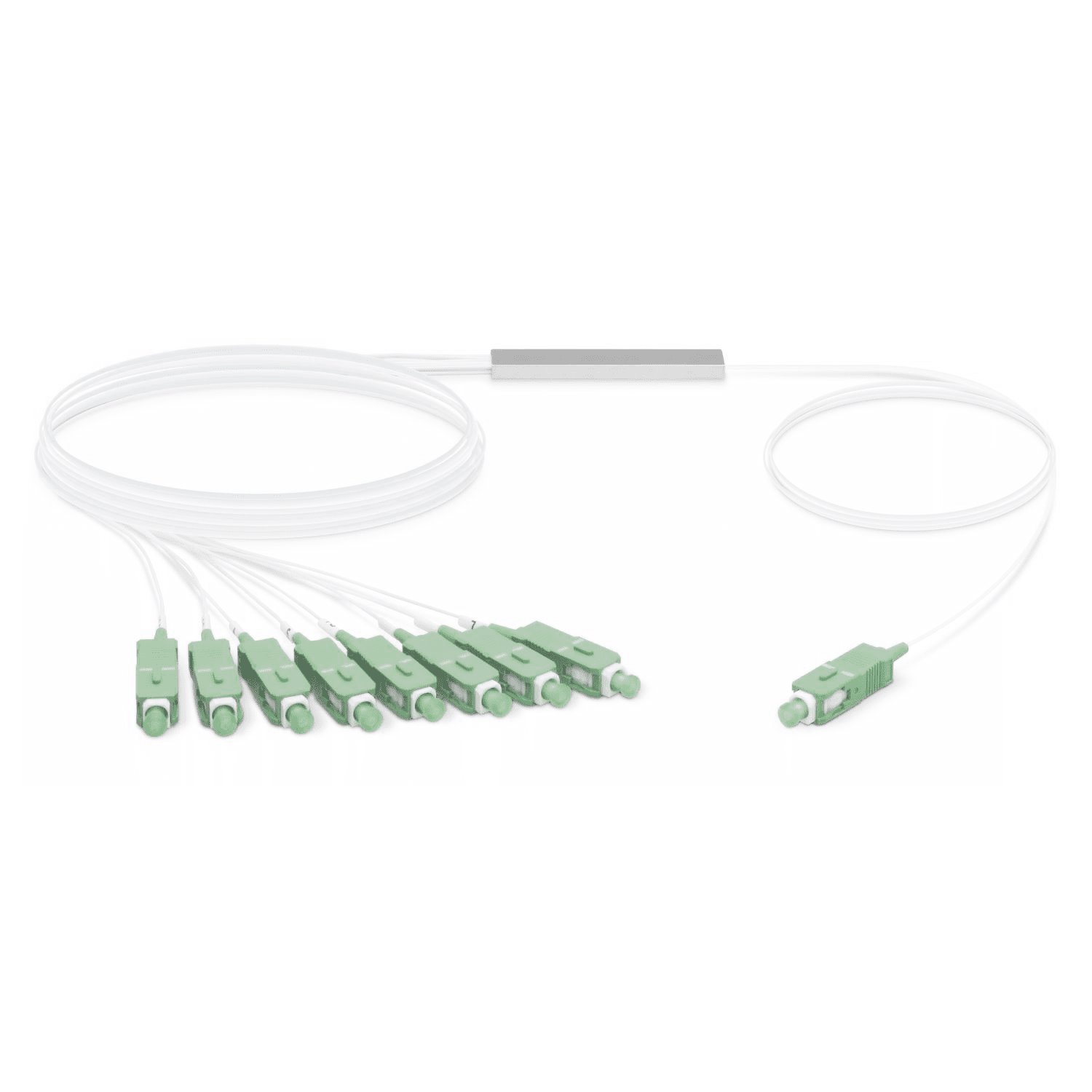 Ubiquiti UFiber Gigabit Passive Optical Network Splitter 1:8, For Use With UFiber Olt Solutions, Terminated With Sc/Apc Connector