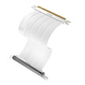 Antec Pcie-4.0 Riser Cable (200MM) White, Up To RTX4090 / 7900XT. High End Gold Plated And Shielded Six Layer PCB. FPS Lossless Output And Stability.