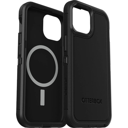 OtterBox Defender Series XT Rugged Case for Apple iPhone 15 Pro Max Smartphone - Black
