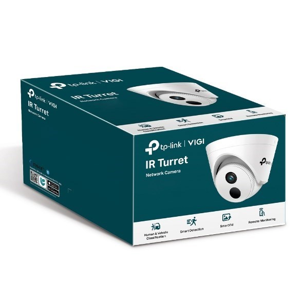 TP-Link Vigi 3MP C430I(2.8mm) Ir Turret Network Camera, 2.8MM Lens, Smart Detection, 3YW