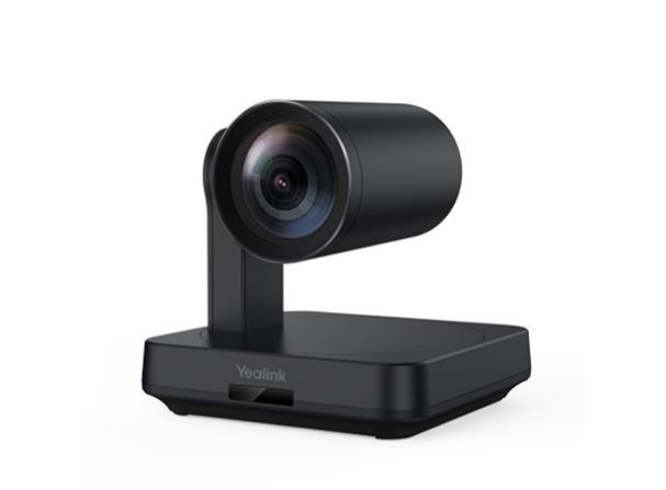 Yealink Black Uvc84 4K, 12X Optical Usb PTZ Camera, Includes VCR20 Remote Control, 7M Usb Cable, 7M Network Cable, Wall Mount Bracket And Power Supply