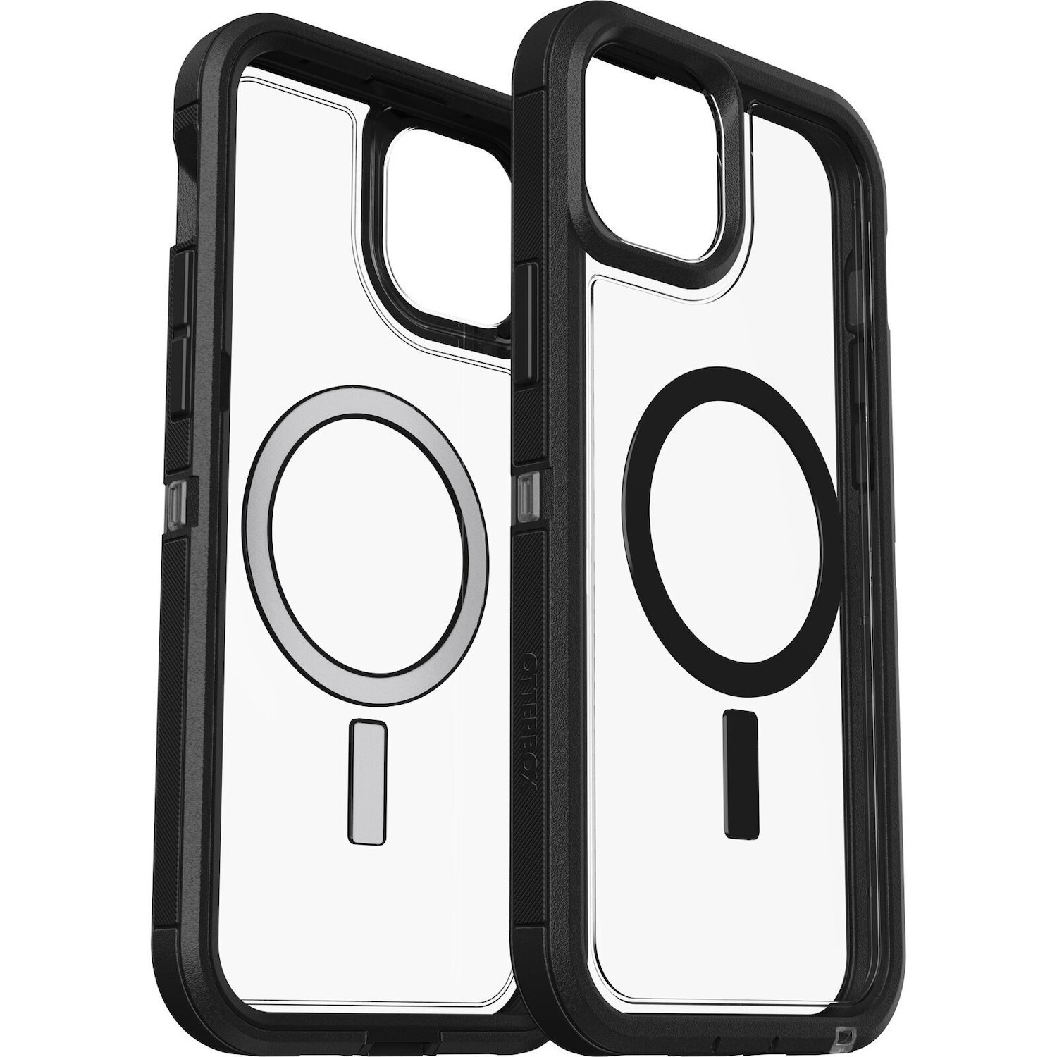 OtterBox Defender Series XT Rugged Case for Apple iPhone 15 Pro Smartphone - Clear, Black