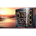 Antec C8 E-Atx, Matx, Itx, Seamless Edge View Front And Side, Usb-C, 4MM Tempered Glass, 360MM Liquid Cooler Top, Bottom, Side. 2X Usb 3.0 Black Case.