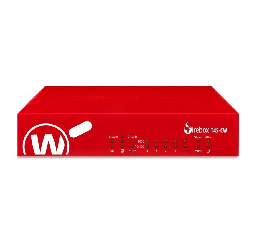 WatchGuard Firebox T45-CW With 1-YR Standard Support (Au)