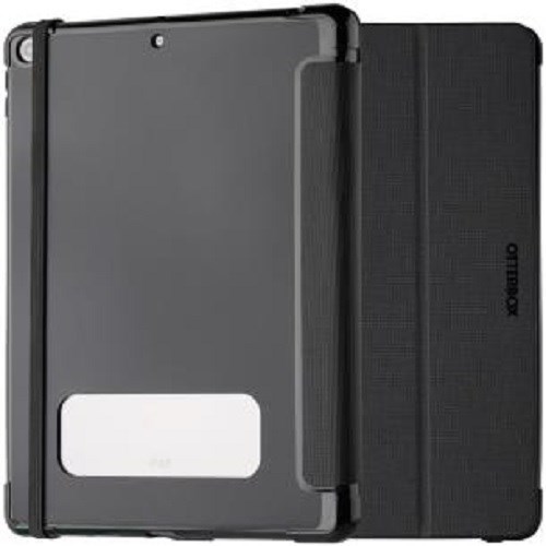 OtterBox React Folio Apple iPad (10.2') (9TH/8TH/7TH Gen) Case Black - (77-92194), Drop+ Military Standard, Pencil Holder, Multi-Position Stand