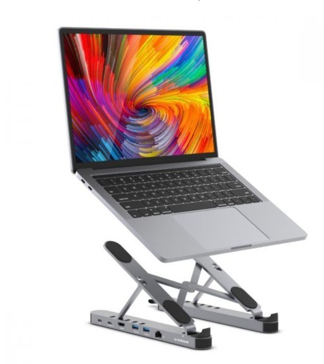 Mbeat® Stage P5 Portable Laptop Stand With Usb-C Docking Station(NEW)