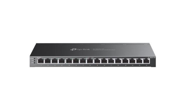 Tp-Link 16-Port Managed Gigabit Switch, GbE(16), Poe+(8), 5YR WTY