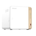 Qnap 4-Bay Nas (No Disk) Celer On DC 2.0GHz, 4GB, 2.5GbE(1),M.2 2280(2), TWR, 2YR WTY