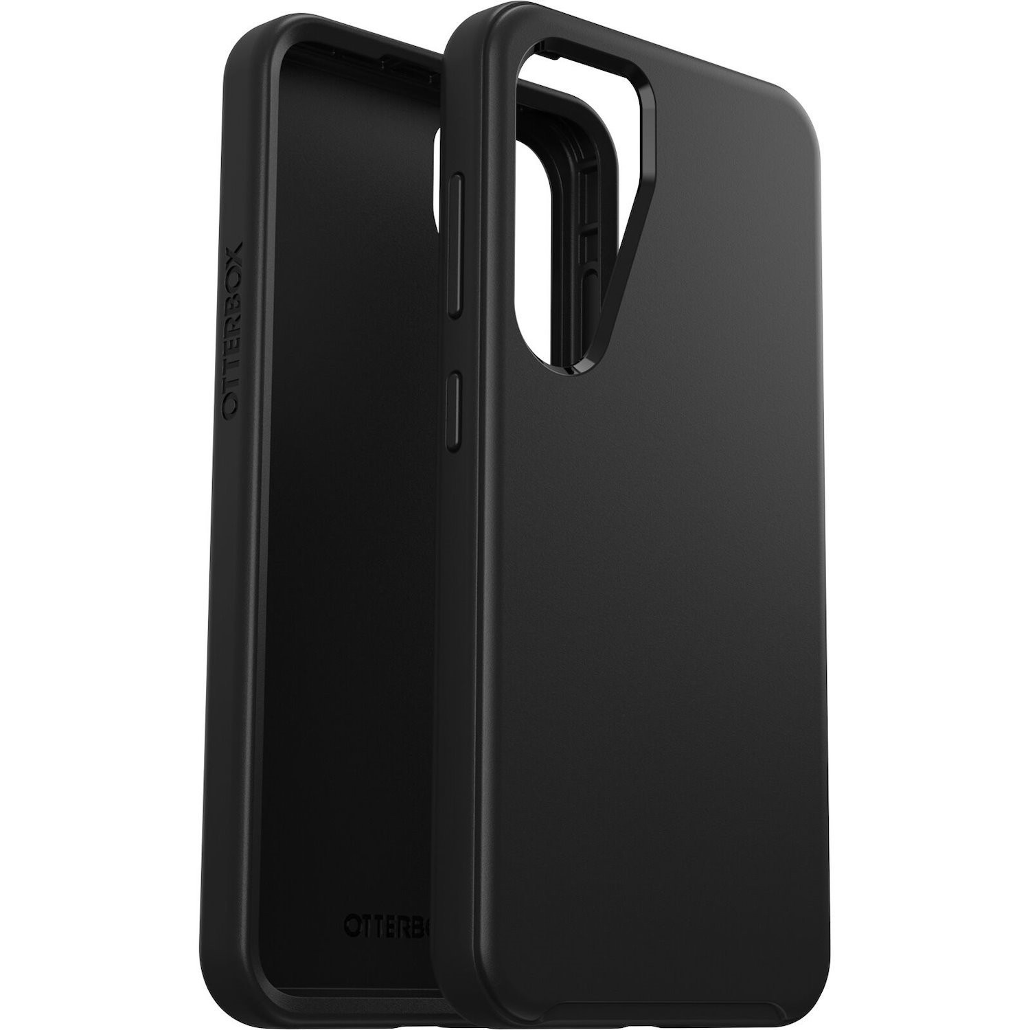OtterBox Symmetry Samsung Galaxy S24 5G (6.2') Case Black - (77-94531),Drop+ 3X Military Standard, Raised Edges, Ultra-Sleek Design, Reinforced Corner