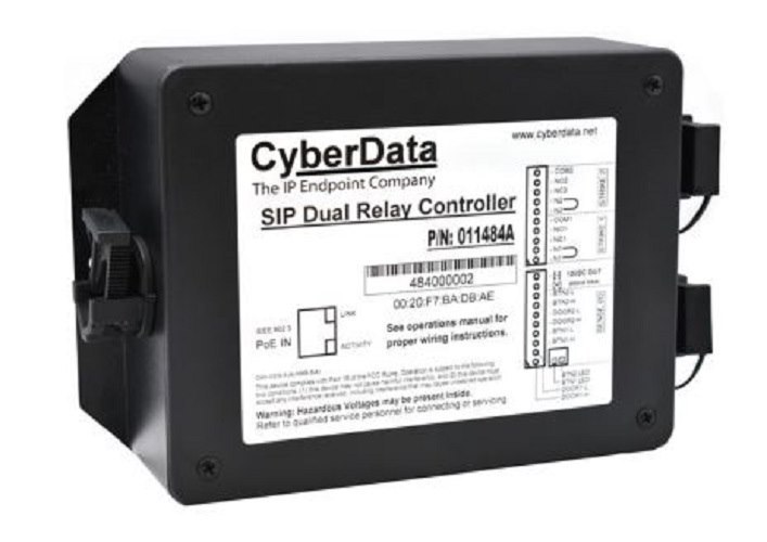 CyberData 011484 Sip Dual Relay Controller