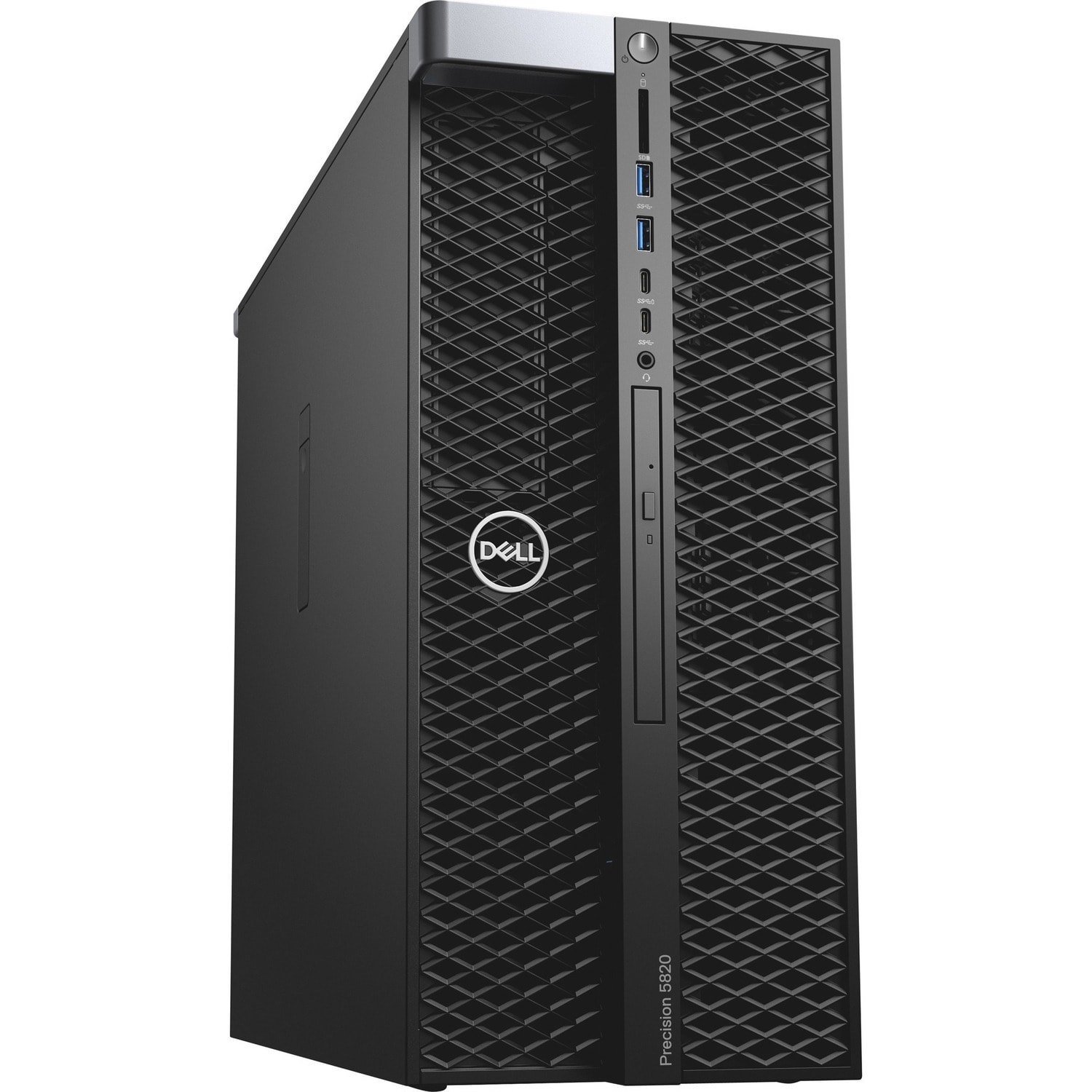 Dell Precision 5000 5820 Workstation - 1 x Intel Core i9 i9-10920X 10th Gen - 32 GB DDR4 SDRAM RAM - NVIDIA RTX T400 4GB -1 TB SSD - Tower - Black