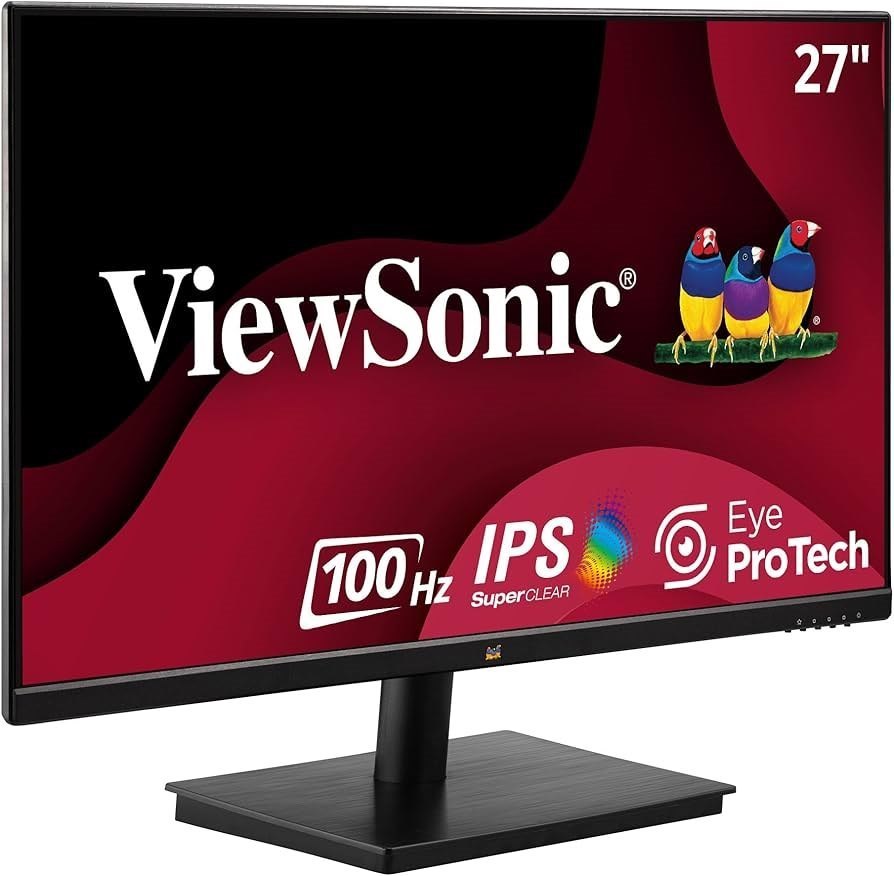 ViewSonic 27" 100Hz LED Monitor, Black