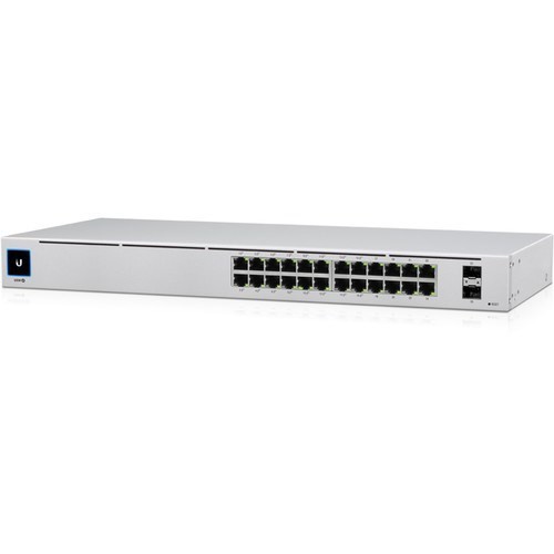 Ubiquiti UniFi 24-Port Gigabit PoE+ Compliant Managed Switch with SFP