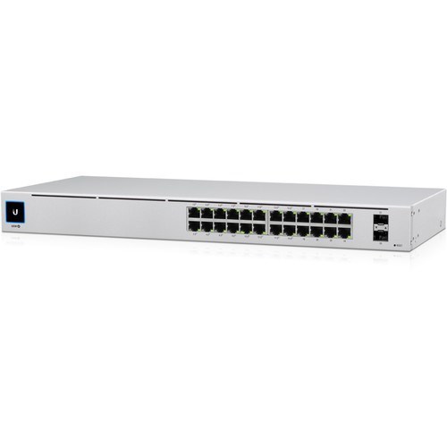 Ubiquiti UniFi 24-Port Gigabit PoE+ Compliant Managed Switch with SFP
