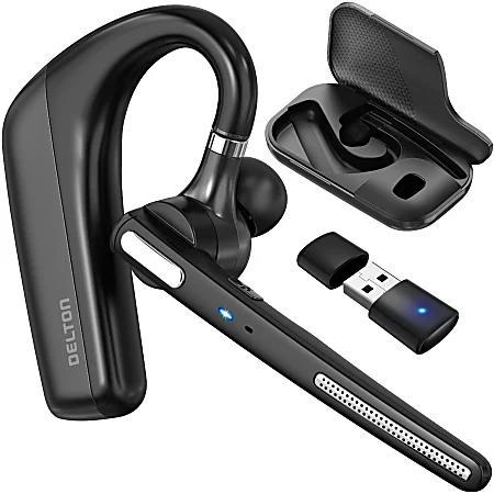 Delton 90X Bluetooth Wireless Computer Headset with Auto Pair Dongle