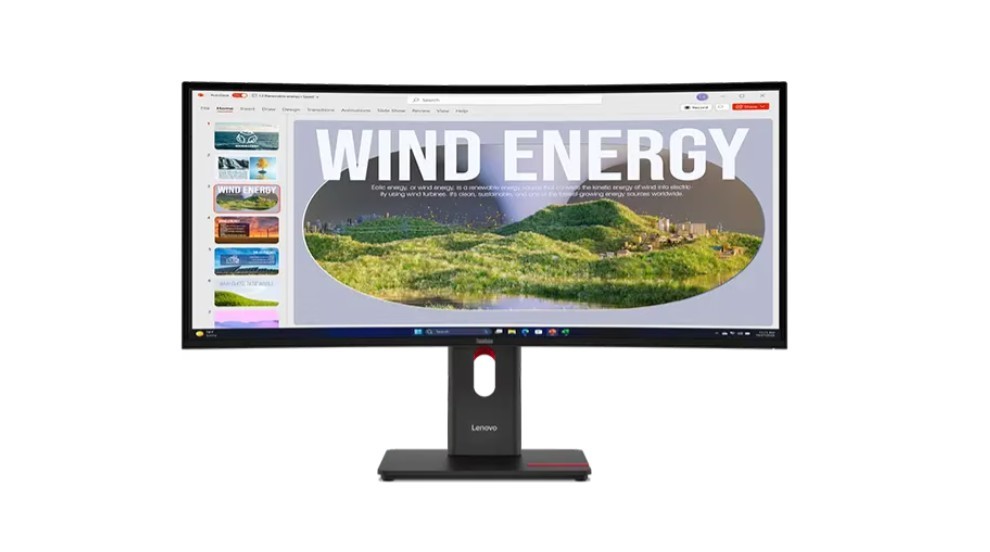 ThinkVision 34 inch VA WQHD 120hz USB-C Curved Monitor - T34WD-40