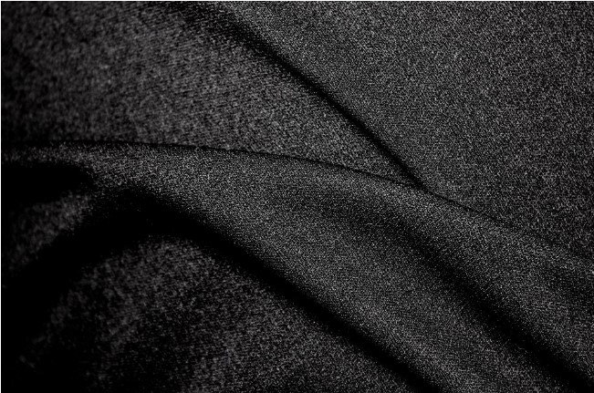 Black Grill Speaker Cloth Acoustically Transparent Premium Stretch Type - 1m x 1.2m