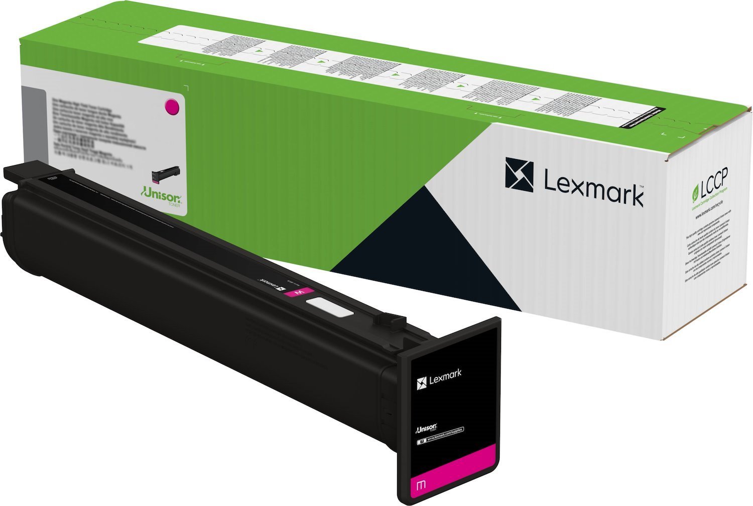 Lexmark XC9635 XC9645 XC9655 BSD Magenta Toner Cartridge - 46.9K Page Yield