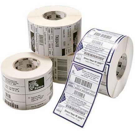 Zebra Label, Paper, 57X51MM, TT