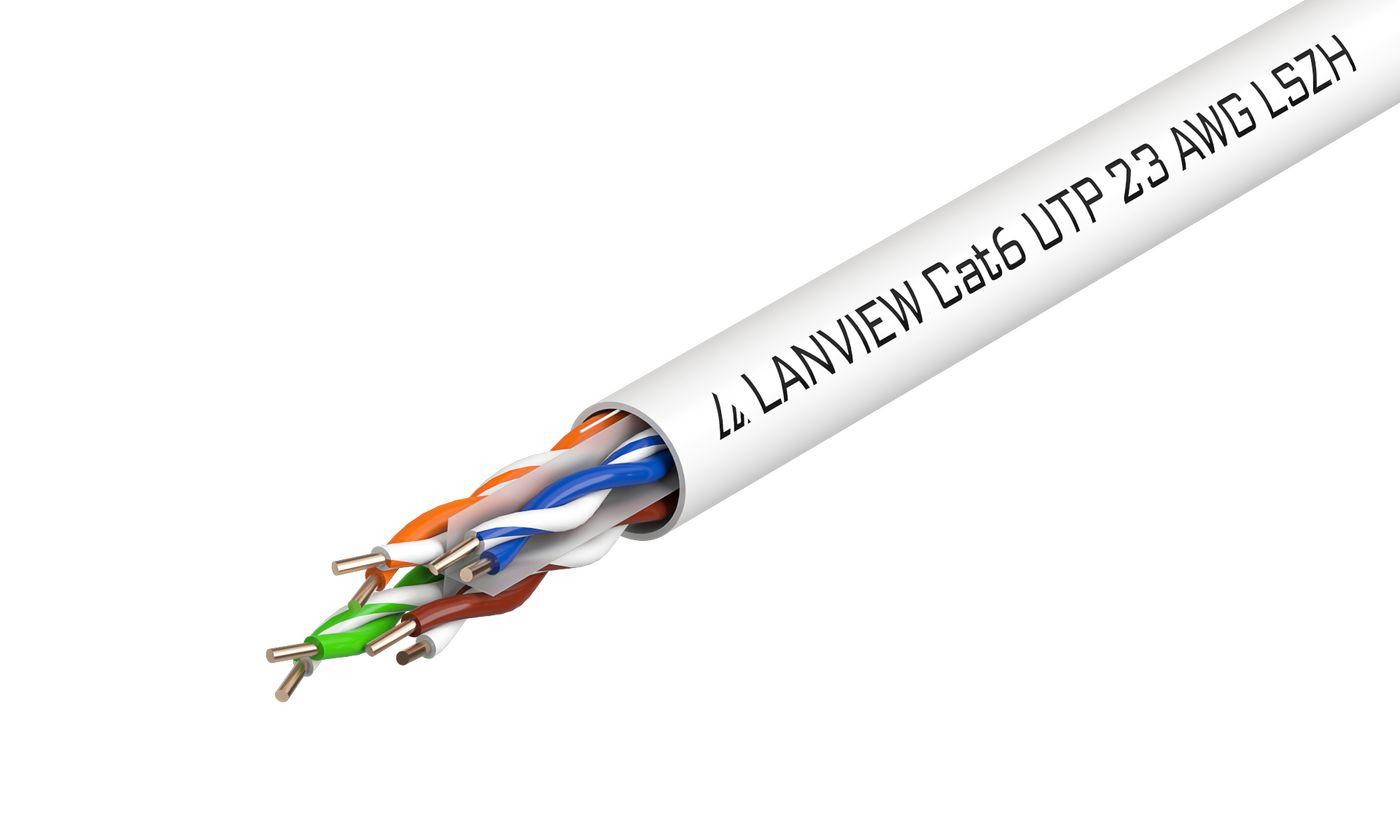 Lanview Cat6 U-Utp Network Cable