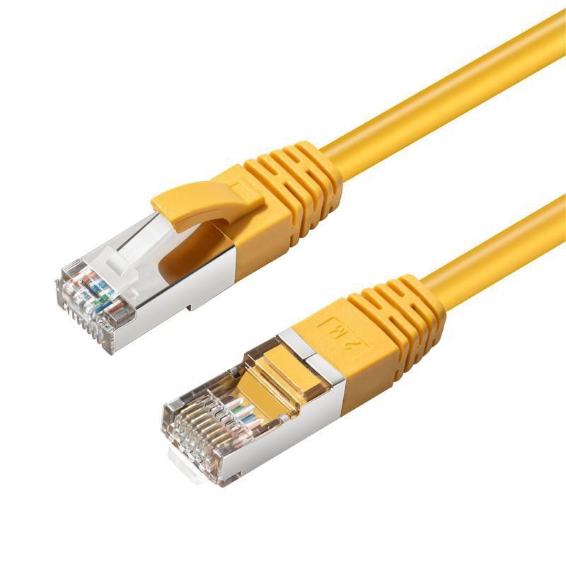 Microconnect F/Utp Cat6 0.5M Yellow LSZH