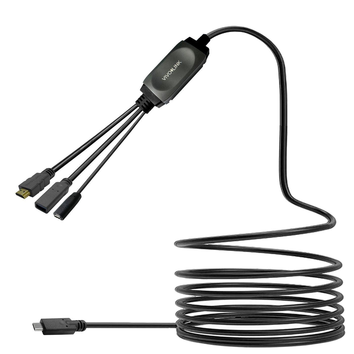 Vivolink Usb-C Hub Cable With Usb3.0 &