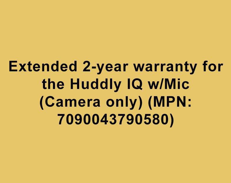 Huddly Ext. 2-YR Warr. Huddly Iq