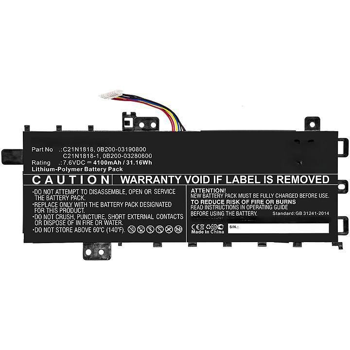 CoreParts Laptop Battery For Asus