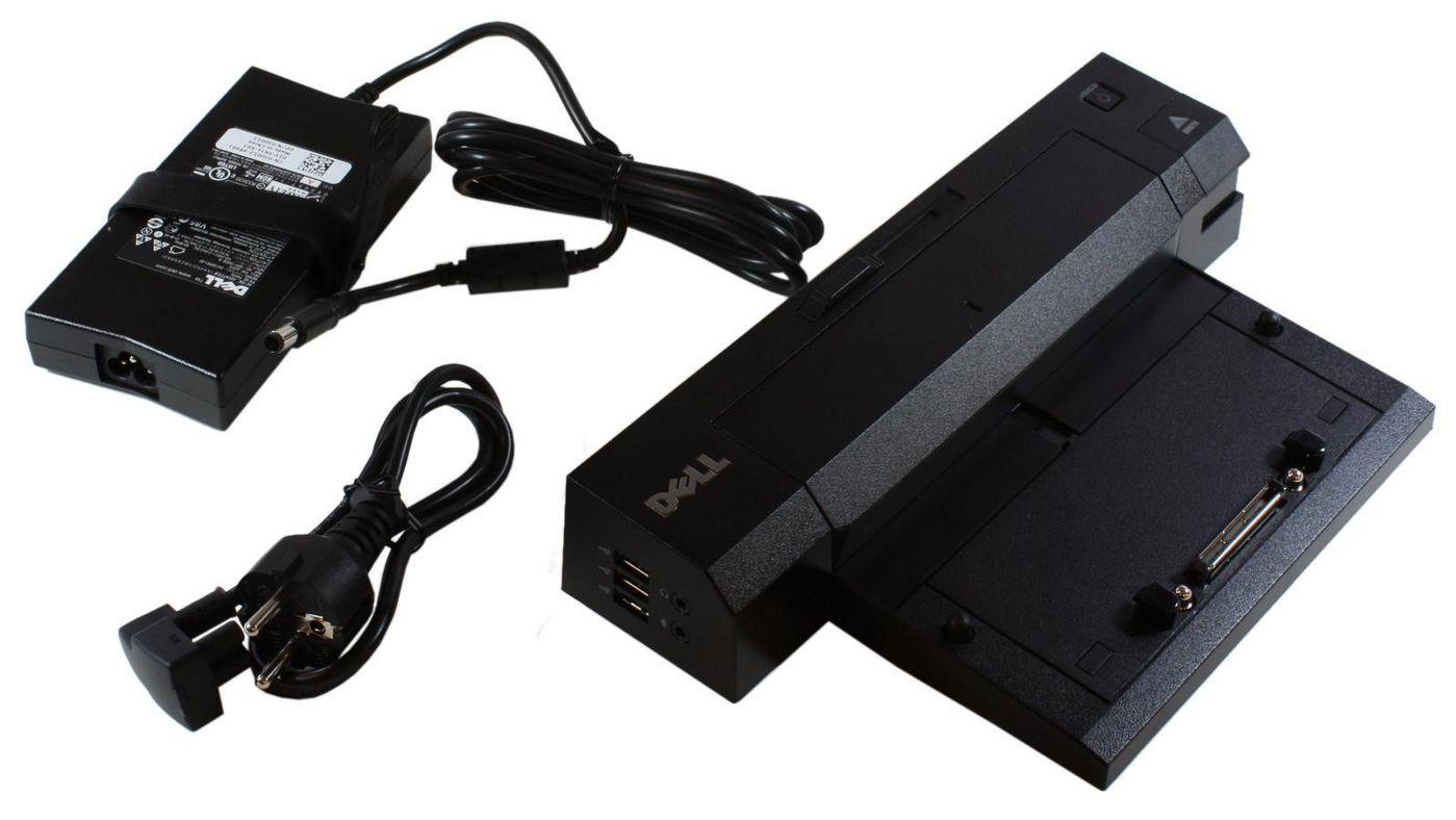 Dell E-Port II Port Replicator for Notebook, Workstation - Proprietary Interface - Black