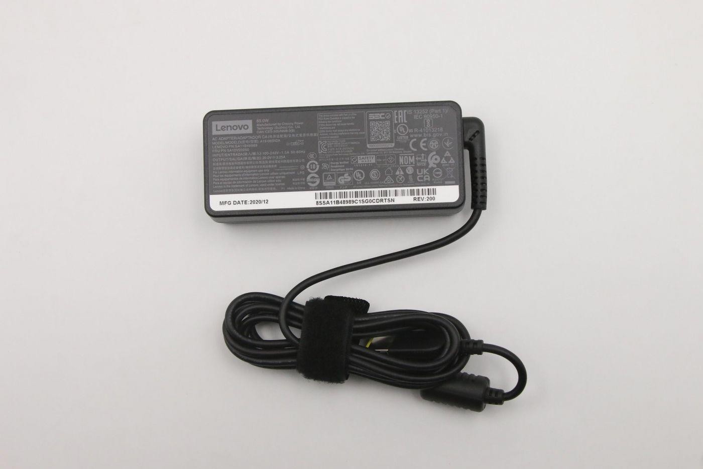 Lenovo 65W Ac Adapter With Rectangle