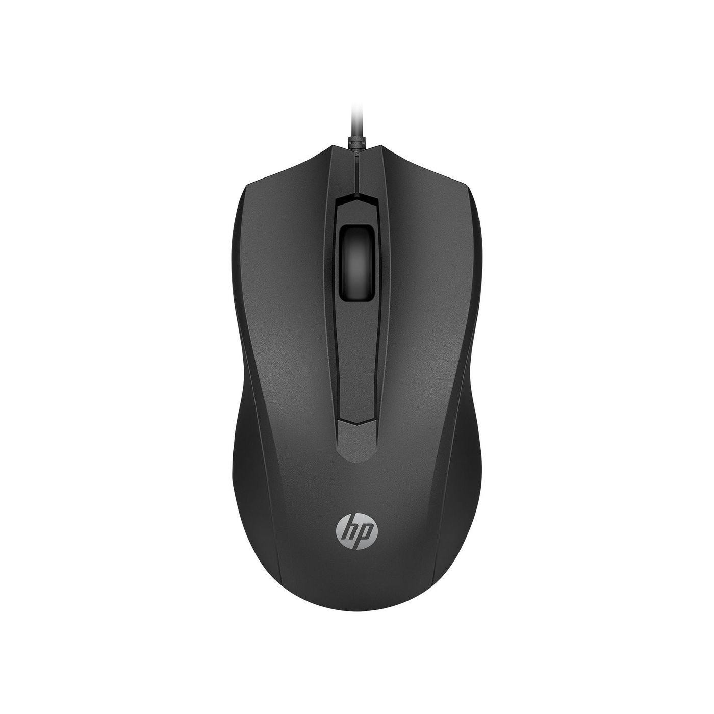HP 105 Black Wired Mouse