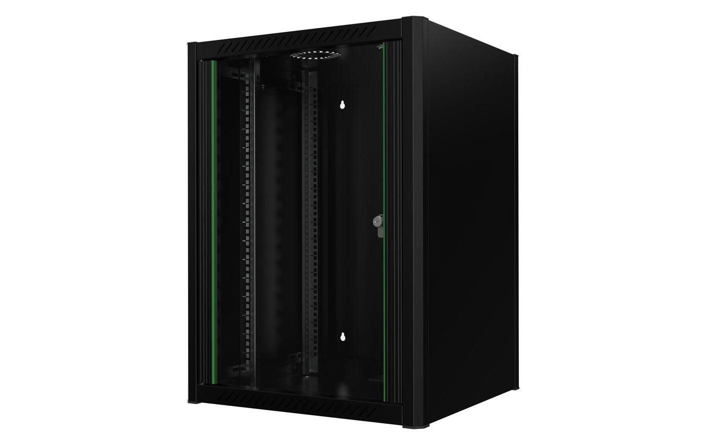 Lanview by Logon 19" Rack Cabinet 16U 60 x 56 Wallmount
