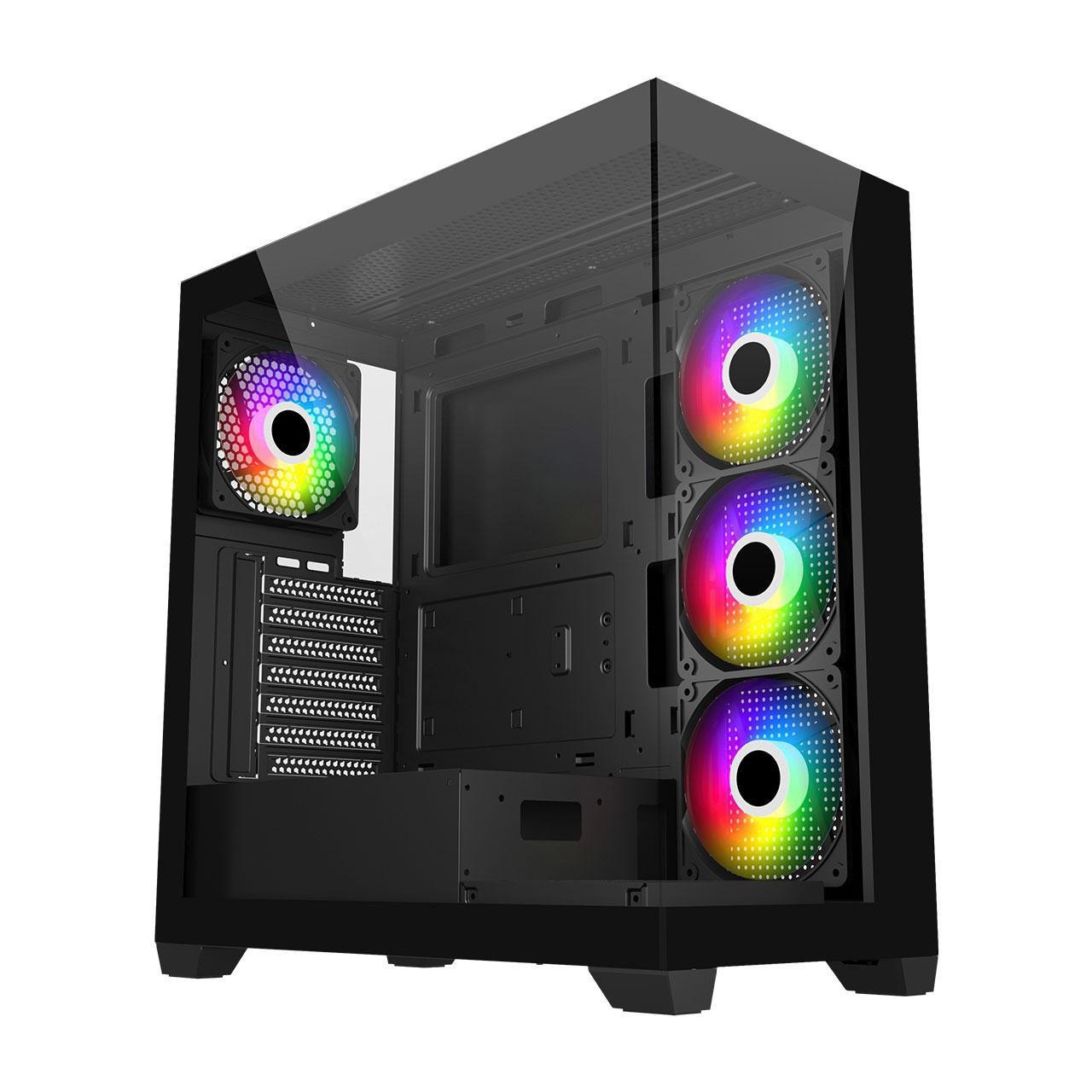 FSP M340-Ba Case Midi Tower Mitx,