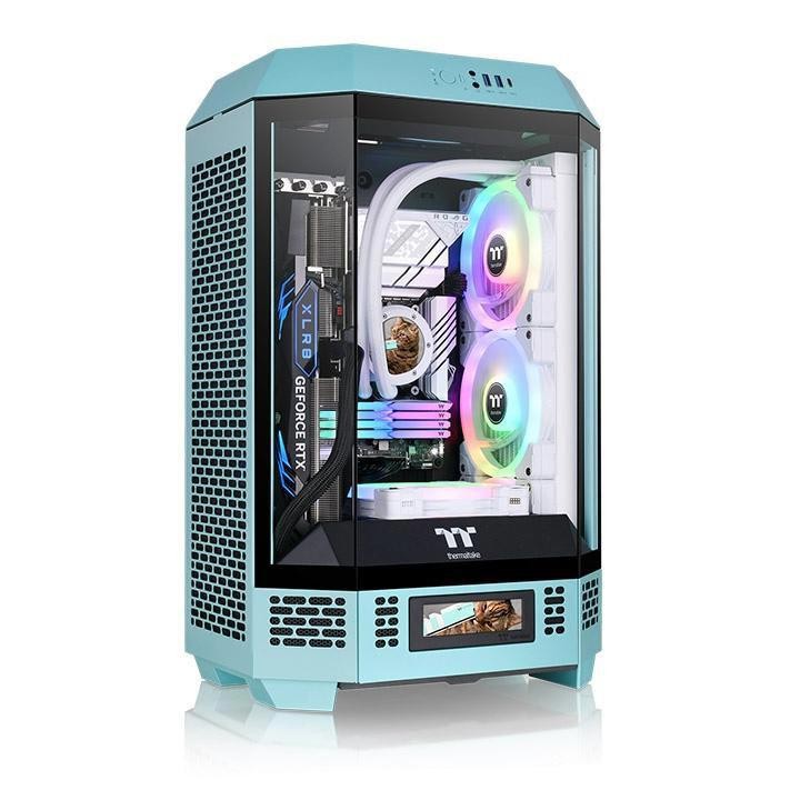 ThermalTake 300 Turquoise Micro Tower