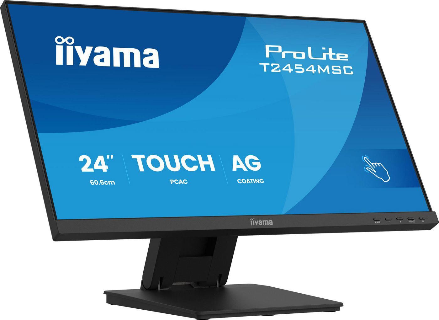 Iiyama 24" Pcap 10P Touch. AG-coating