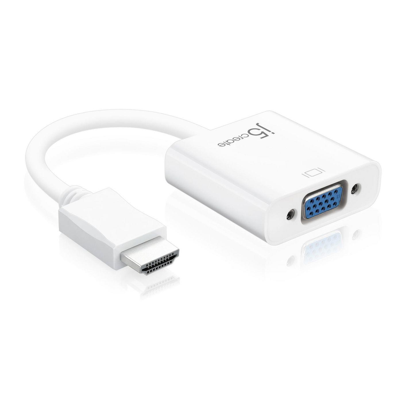 J5create Jda213 Hdmi To Vga Adapter,