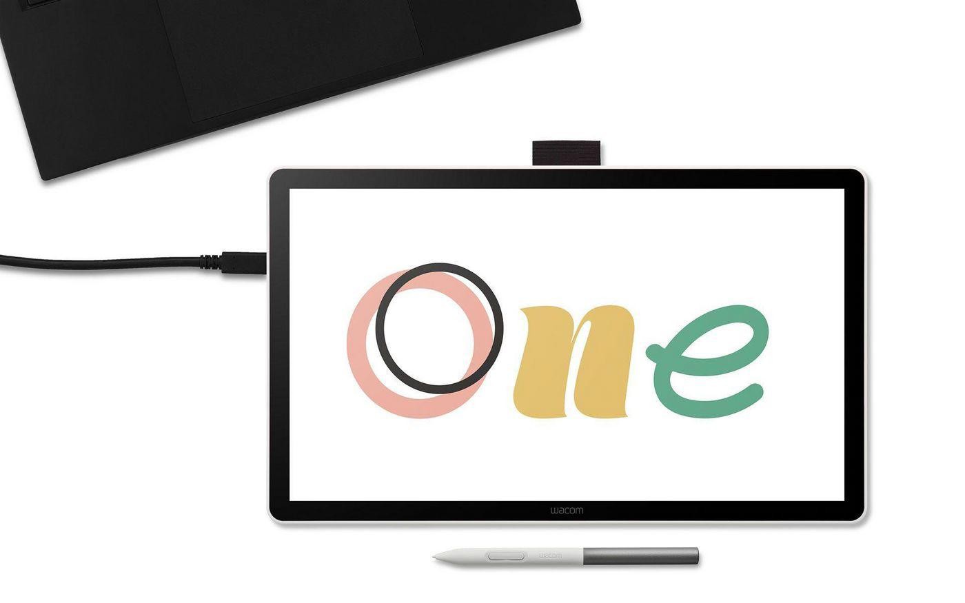 Wacom One 14 Graphic Tablet Black,