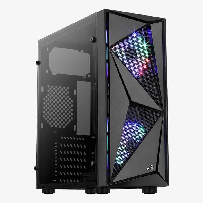Aerocool Mecha-G-Bk-V2 Midi Tower Black